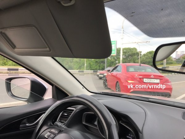 Тульского водителя в Воронеже поймали на нарушении
