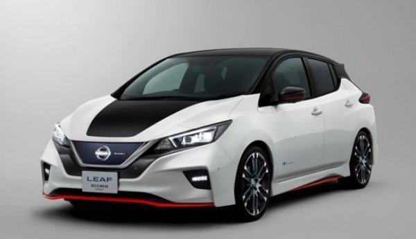 Nissan и Nismo представили обновленную версию электрокара Leaf