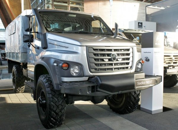 ГАЗ представил экспортный грузовой внедорожник «Садко Next» в Ганновере