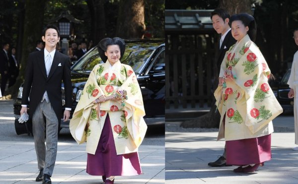 Выйдя замуж за простолюдина, японская принцесса потеряла свой титул