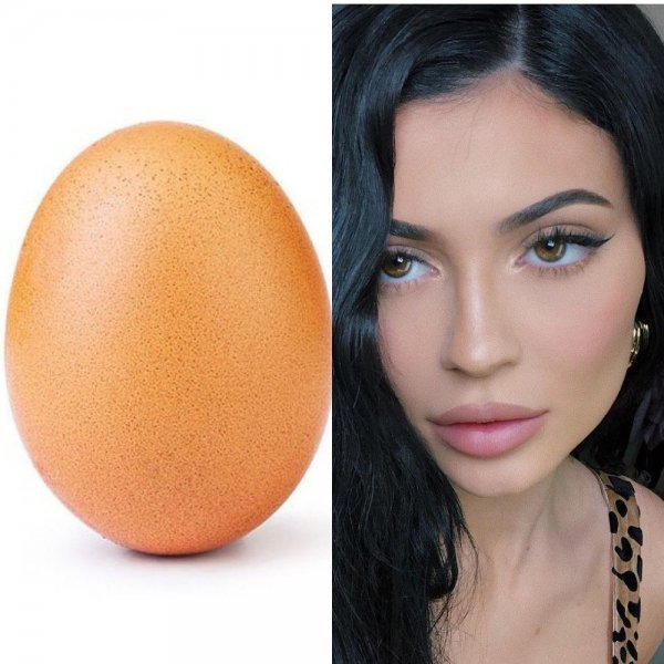 Новый рекорд?: Яйцо с лицом Кайли Дженнер может собрать 51 млн «лайков» в Instagram