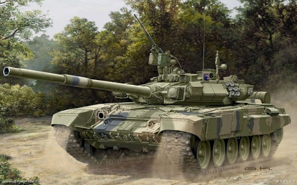«Ржавая развалюха против гладиатора»: Украинский танк Т-84 не выстоит в бою с российским Т-90С
