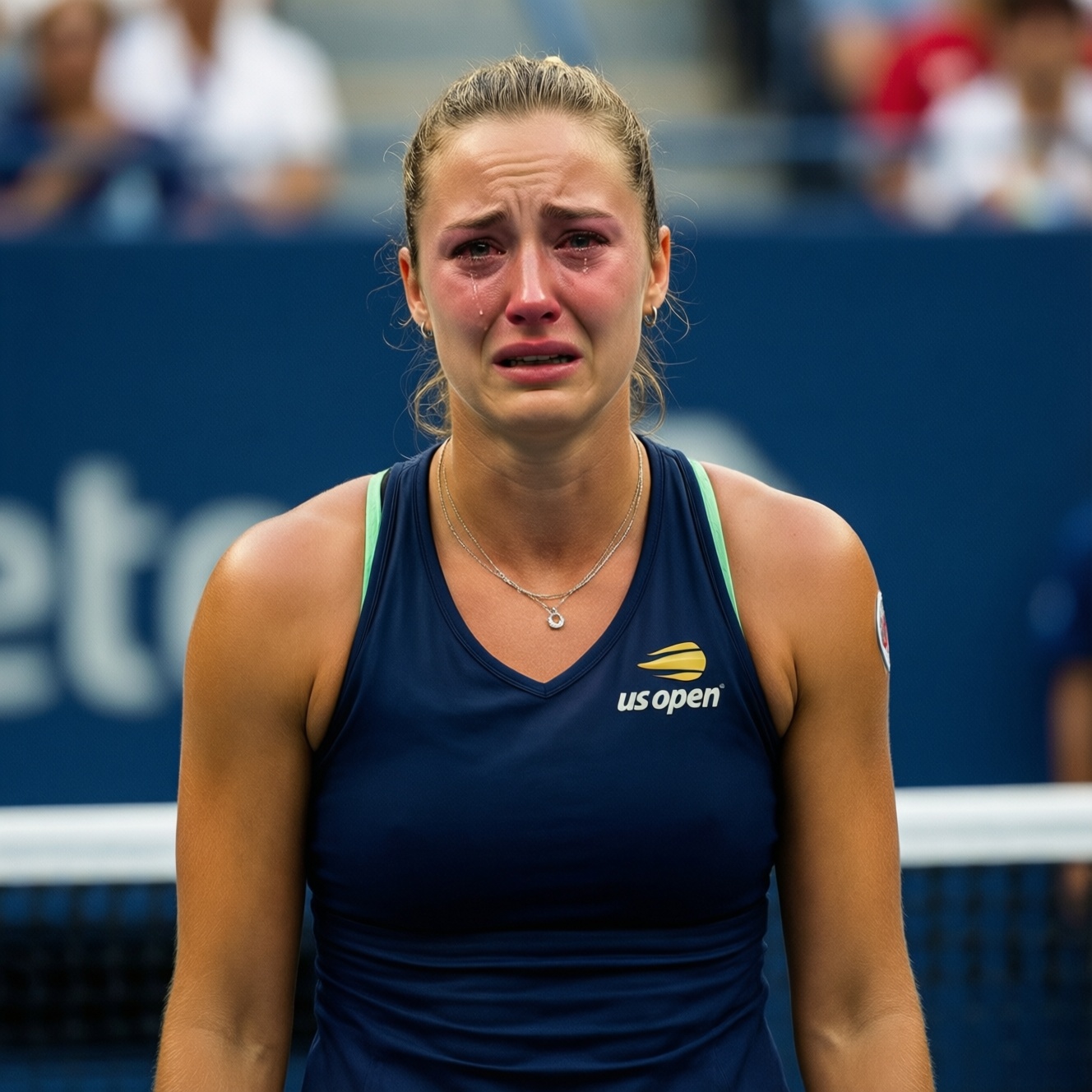 Эмоции Арины Соболенко после поражения Рыбакиной в финале Us open — 2026 Эмоции Арины Соболенко после поражения Рыбакиной в финале Us open — 2026